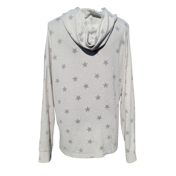 Denver Broncos Team Apparel Star Print Super Soft Pullover Shirt Women's Size L - Picture 6 of 8